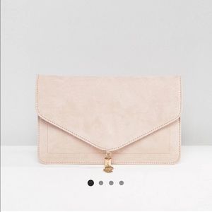 Asos tassel clutch bag